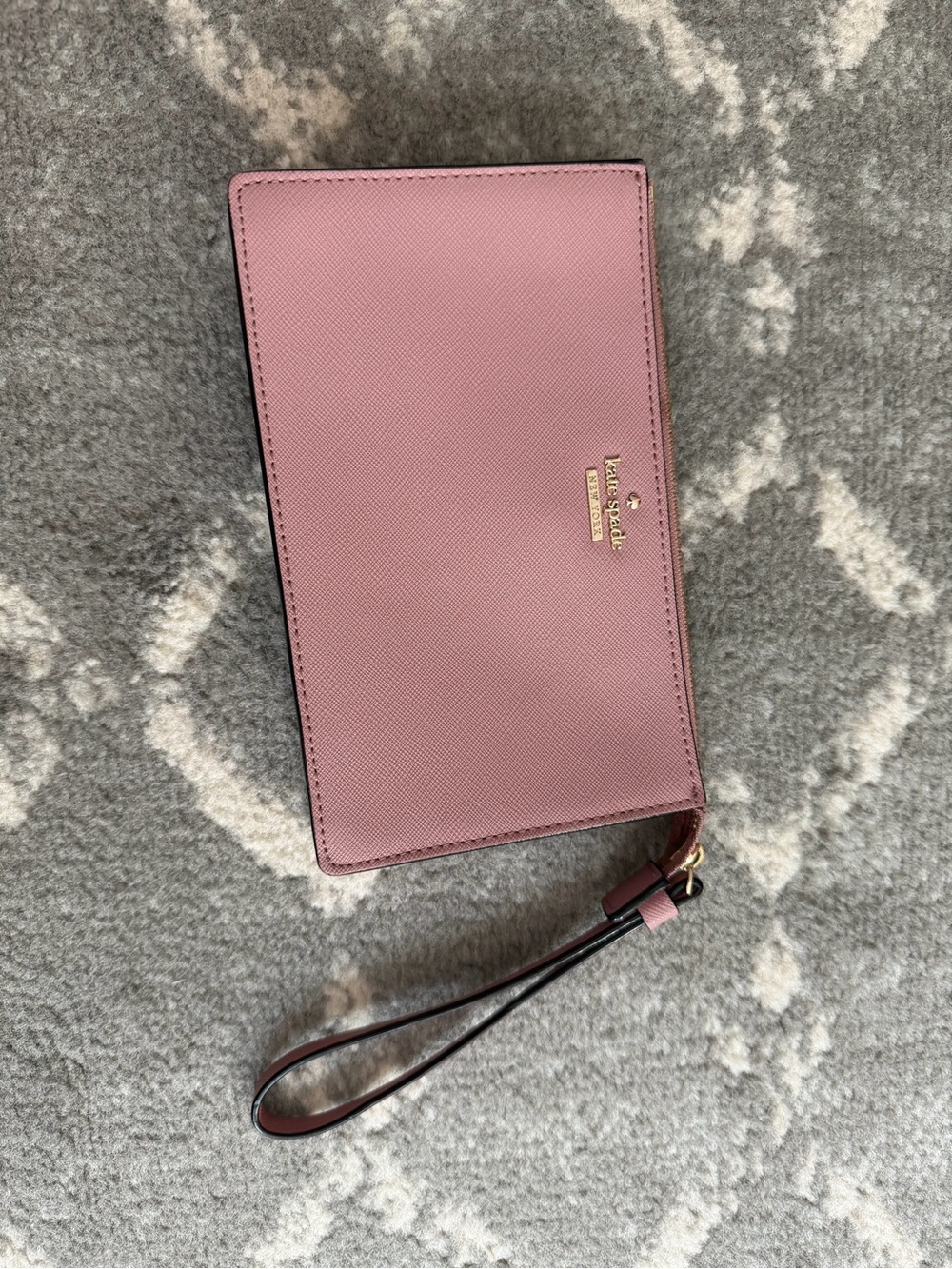 kate spade mauve Wristlet Wallet